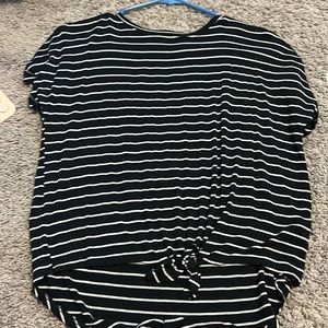 Girls striped top.